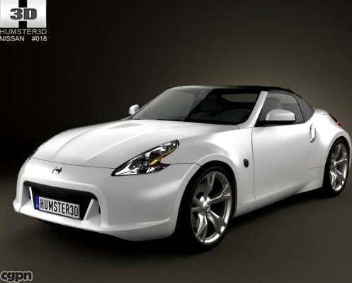 Nissan 370Z Roadster 20093d model