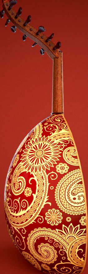 Arabic Oud Musical instrument3d model