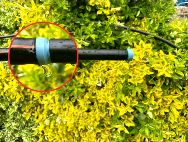 Adapter 13 to 13,7 mm Pipe Irrignation System (fits Gardena Micro-Drip System) by gulliben