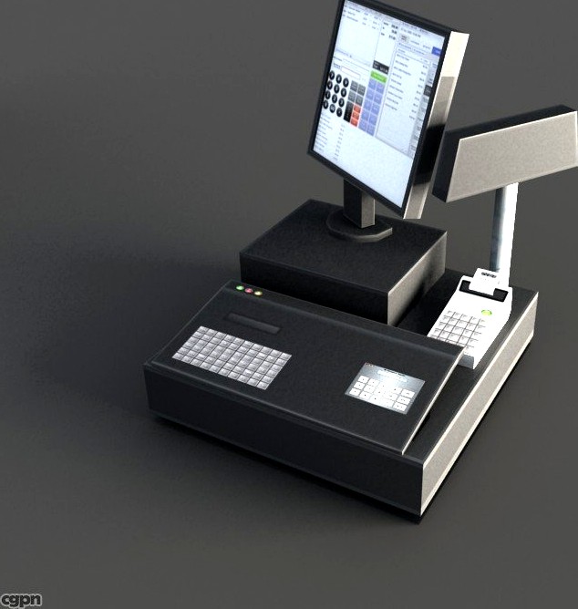 Cash Register3d model