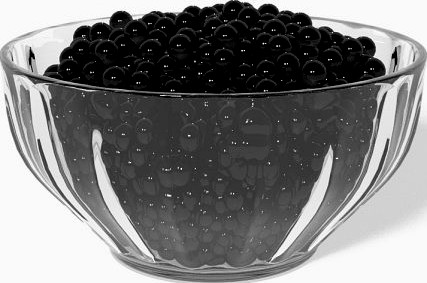 Vase with Black Caviar3d model