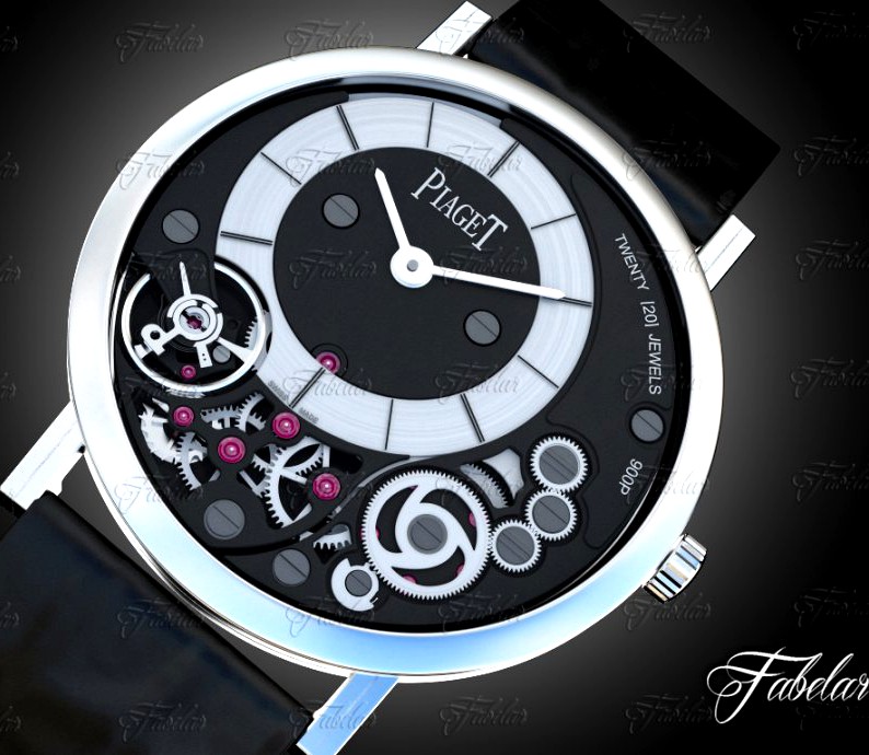 Watch mechanism 183d model