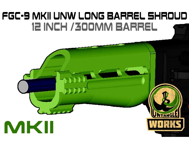 FGC9-MKII UNW LB SHROUD set  by Untangle