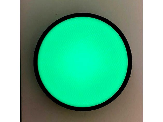 Large Panel Indicator Light Holder by PGFish