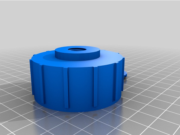 drains check valve - OpenScad by stollew