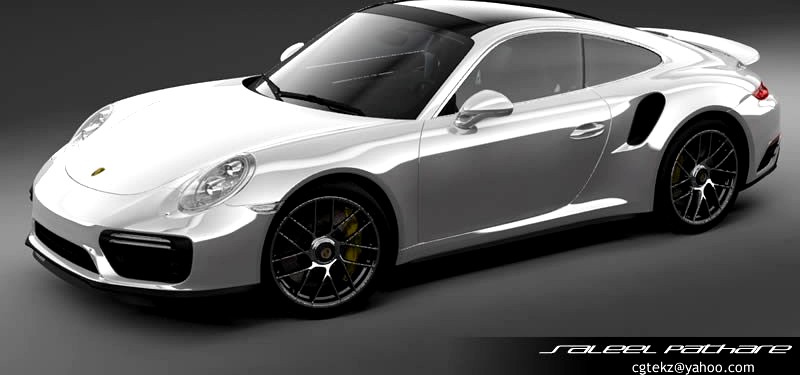 Porsche 911 Turbo 20163d model