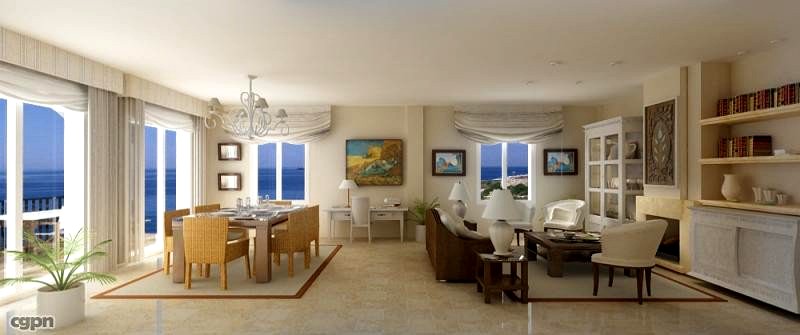 interior set3d model