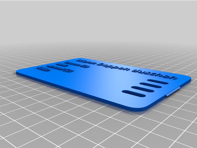 Duschdeppen Aufgaben-Checker by Calliano