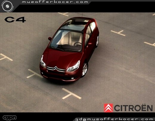 Citroen C4 Coupe3d model