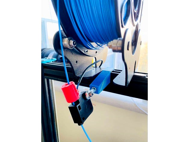 Artillery Sidewinder X1 Replacement Filament Sensor Arm by Simon_Says_