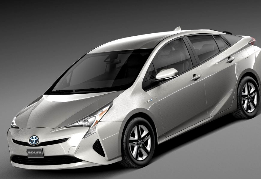 Toyota Prius 20163d model