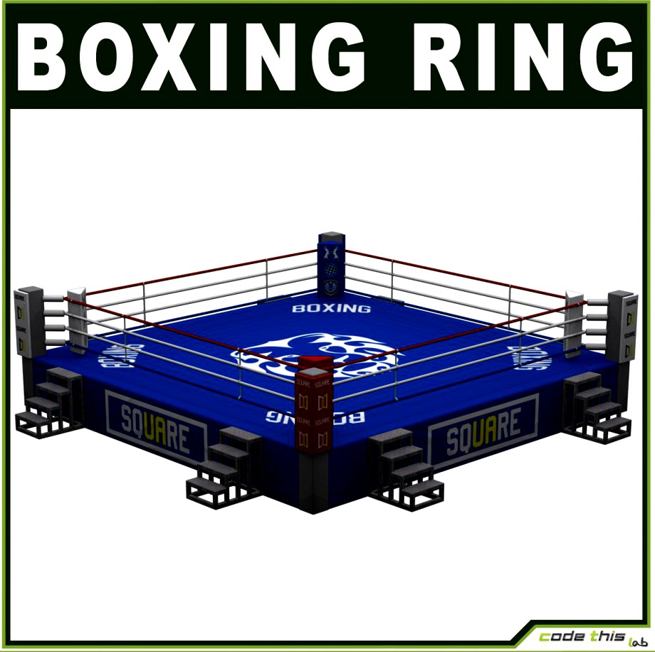 Boxing Ring3d model