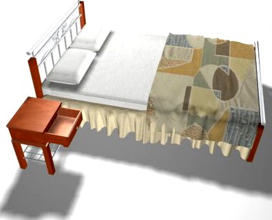 Bed3d model