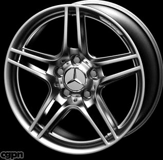 Wheel Rim - Mercedes-Benz C Class AMG3d model
