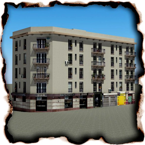 Low Poly Building 983d model