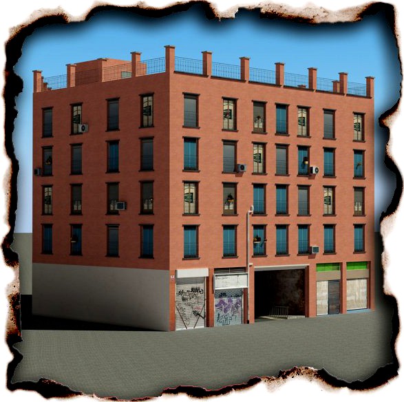 Low Poly Building 633d model