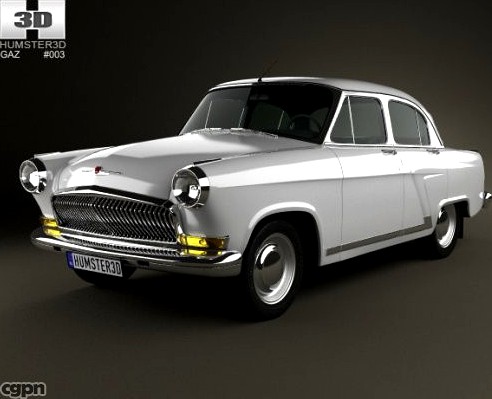 GAZ 21 Volga 19623d model