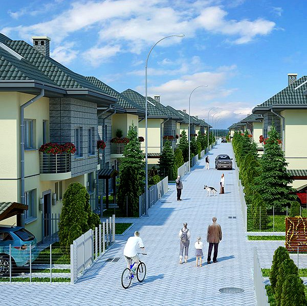 Housing Complex3d model