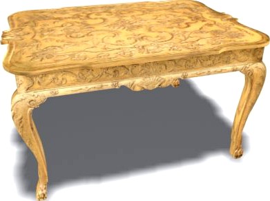 antique table3d model