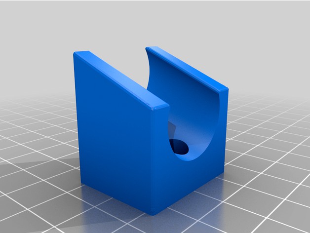 Shower Head Mount (FreeCAD Parametric) by unrelentingtech