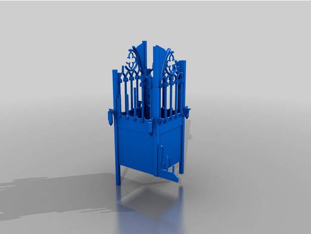 ruin gothic tower by jimjimjimmyjim