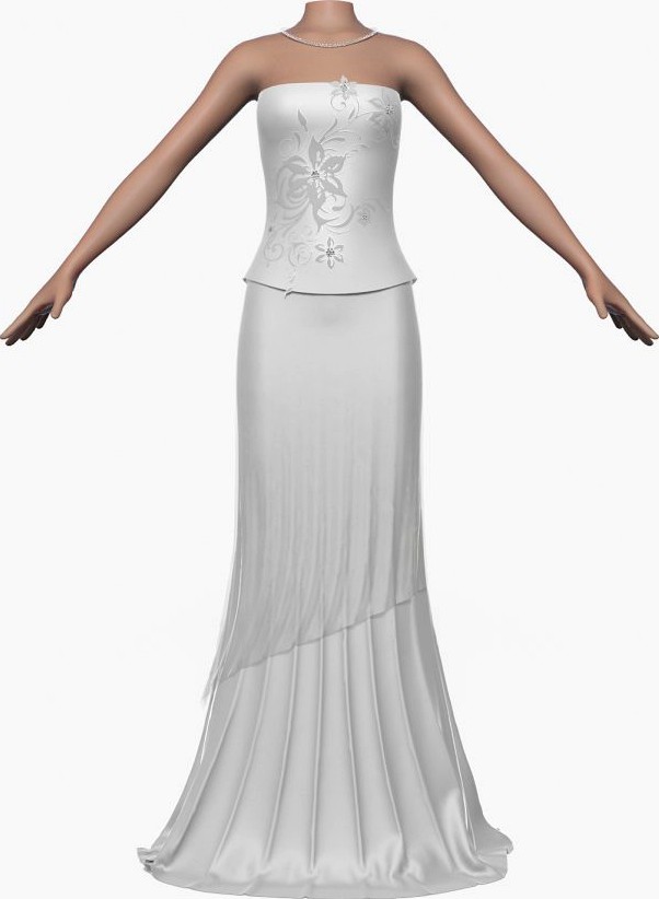 Wedding Dress 015.23d model