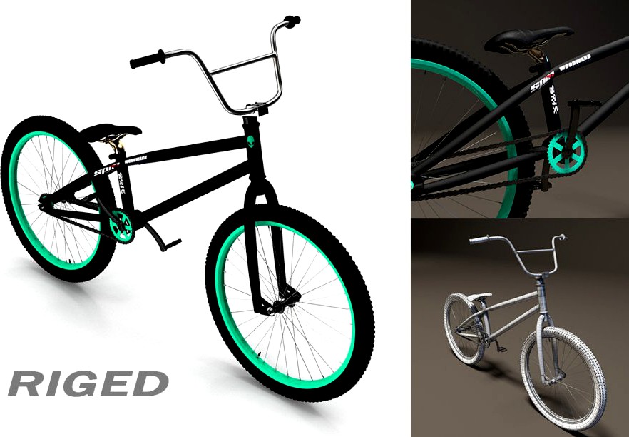 BMX Bicycle3d model