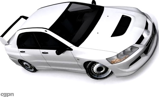 Mitsubishi Lancer Evolution VIII RS3d model