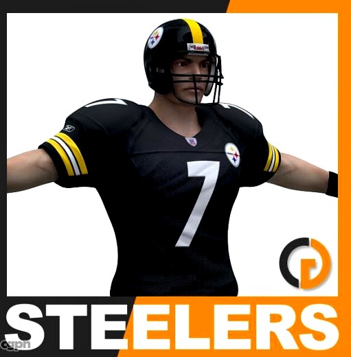 NFL Player Pittsburgh Steelers3d model