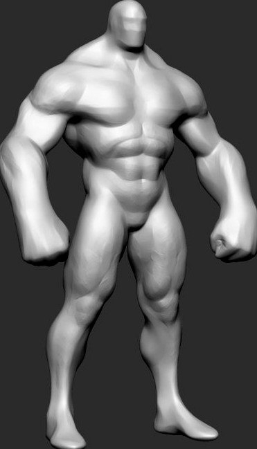 ComicBook Character Base3d model
