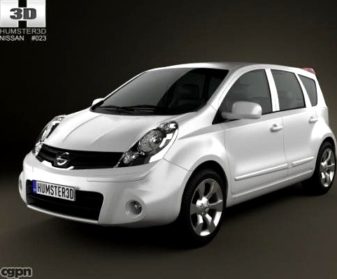 Nissan Note 20093d model