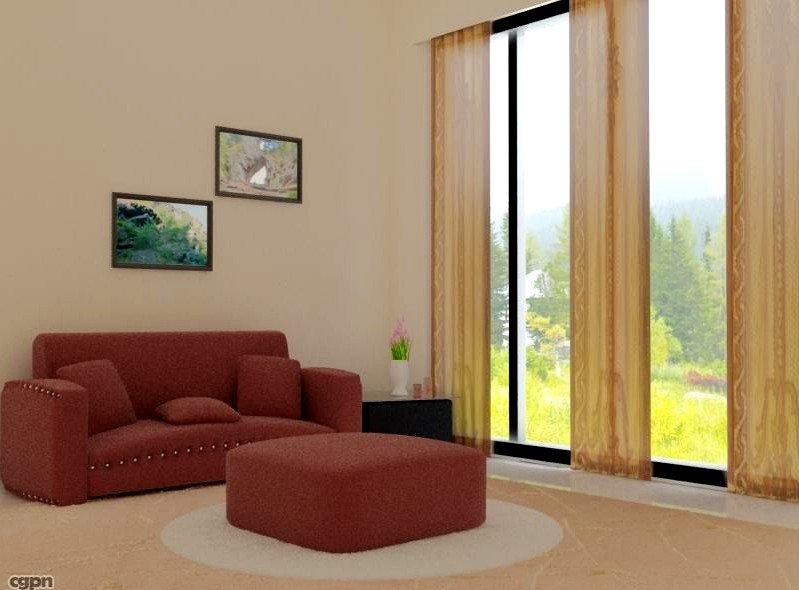 Living Room3d model