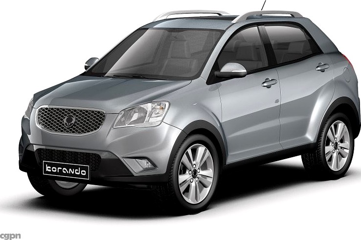 2012 Ssangyong Korando3d model