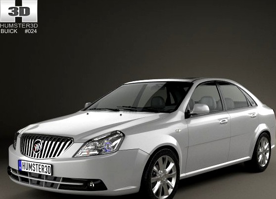 Buick Excelle 20133d model