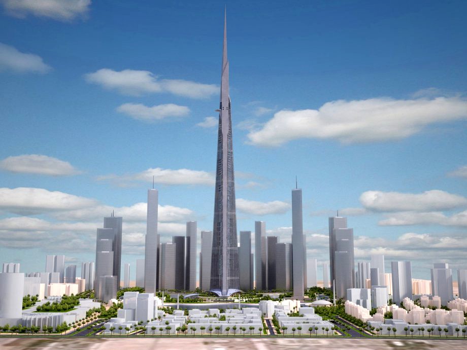 Kingdom Tower Yeddah Burj al-Mamlakah3d model