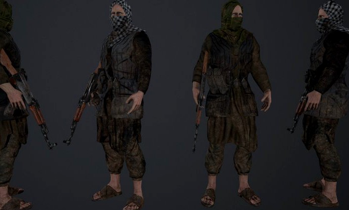 Terrorist3d model