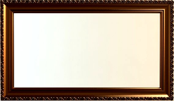Gold Wall Frame3d model