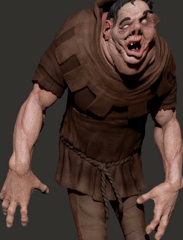 The Hunchback3d model