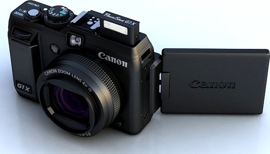 Canon PowerShot G1 X3d model