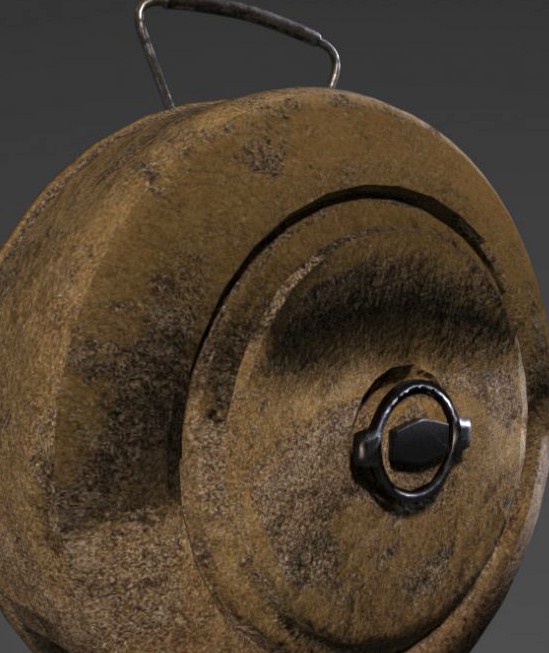 m15 landmine3d model