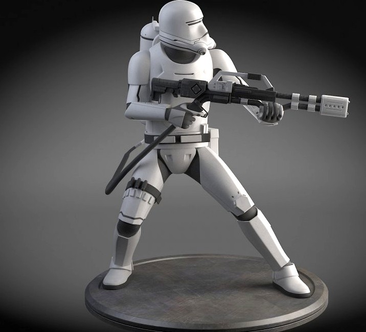 Star Wars First Order Flametrooper3d model