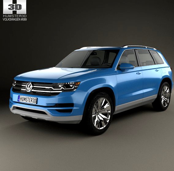 Volkswagen CrossBlue 20133d model