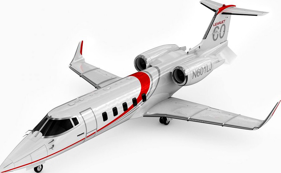 Bombardier Learjet 603d model