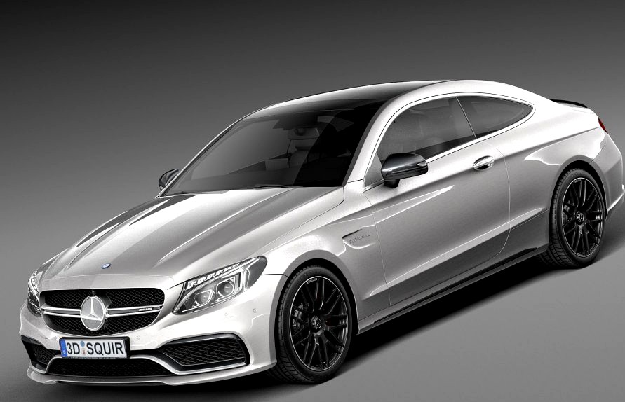 Mercedes-Benz C63 AMG Coupe 20173d model