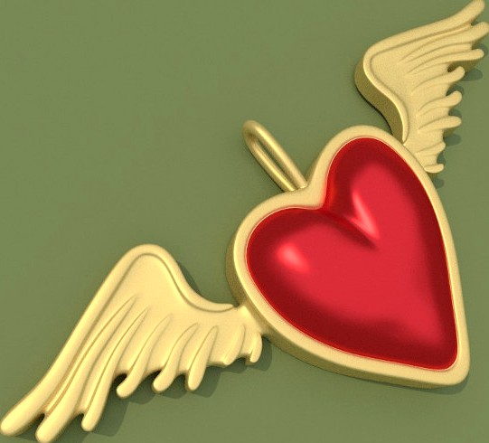 Heart Wings Jewelry