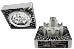 50W Hazardous Location Low Bay LED Light Fixture - 347/480V - Paint Spray Booth Approved - 7,000 Lumens - T5