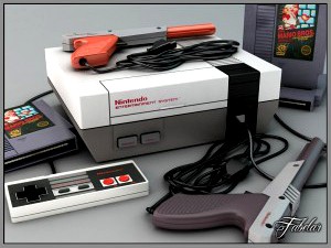 NES luxury pack - 3D Model
