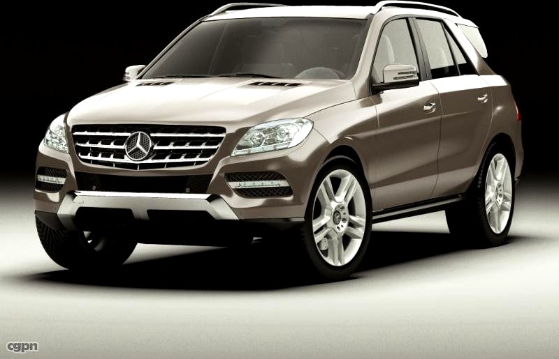 Mercedes Mclass 2012 W1663d model