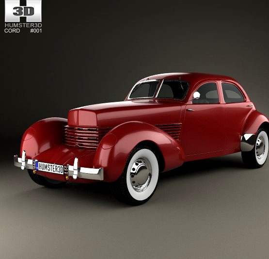 Cord 810 Westchester sedan 19363d model
