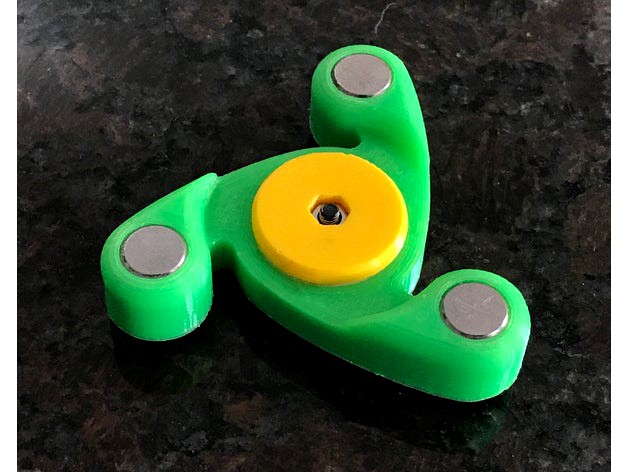 Compact Ceramic Tungsten Fidget Spinner by sneaks